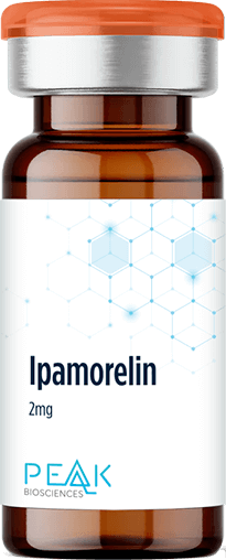 A bottle of Ipamorelin