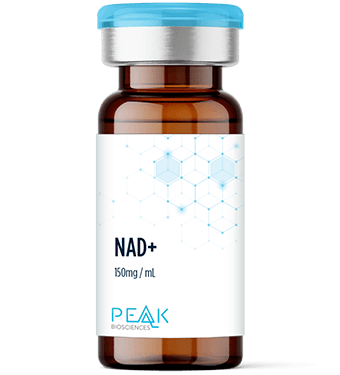A bottle of NAD Plus