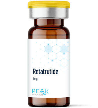 A bottle of Retatrutide